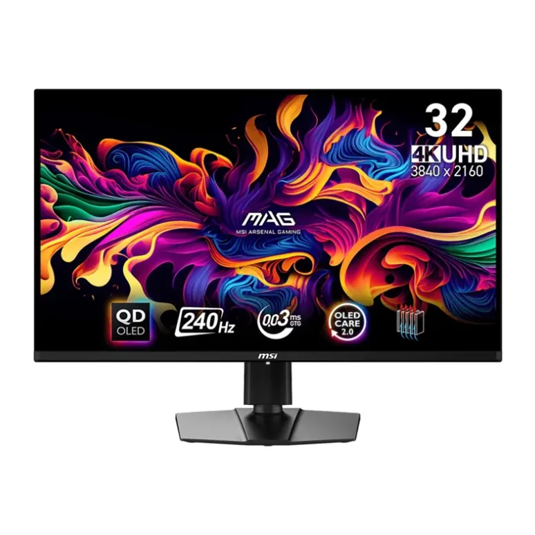 Монитор MSI MAG 321UPX QD-OLED Black (9S6-3DD39T-032)