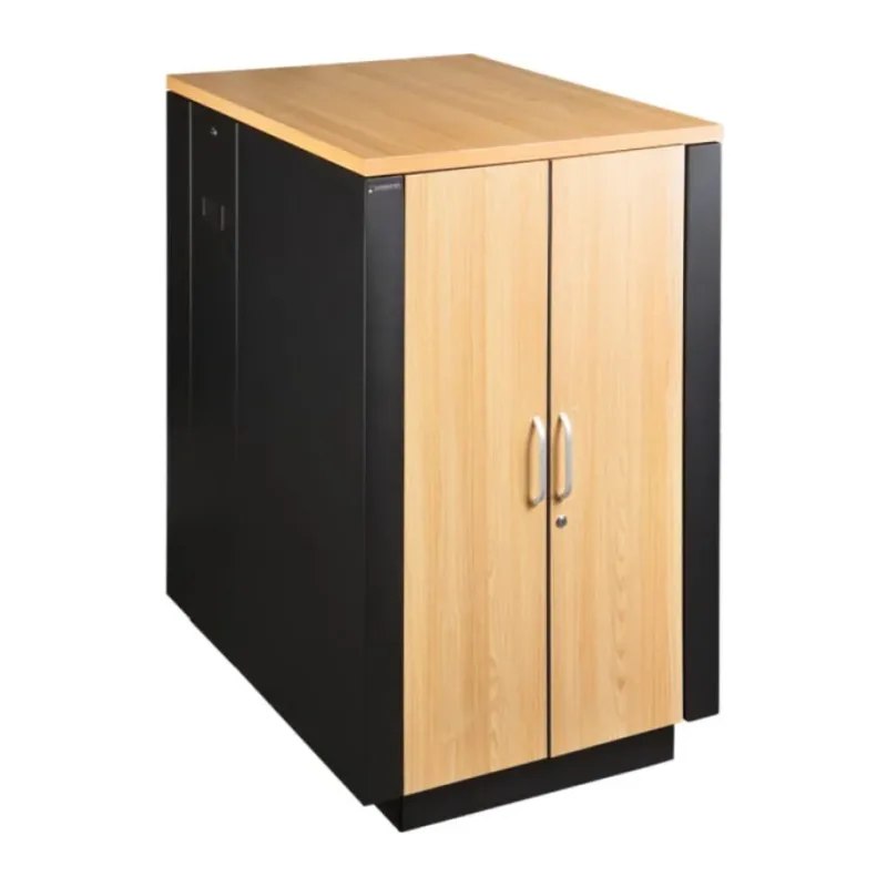 Шкаф серверный Lanmaster Soundproof LAN-DC-CBSP-18U-WD лиственница