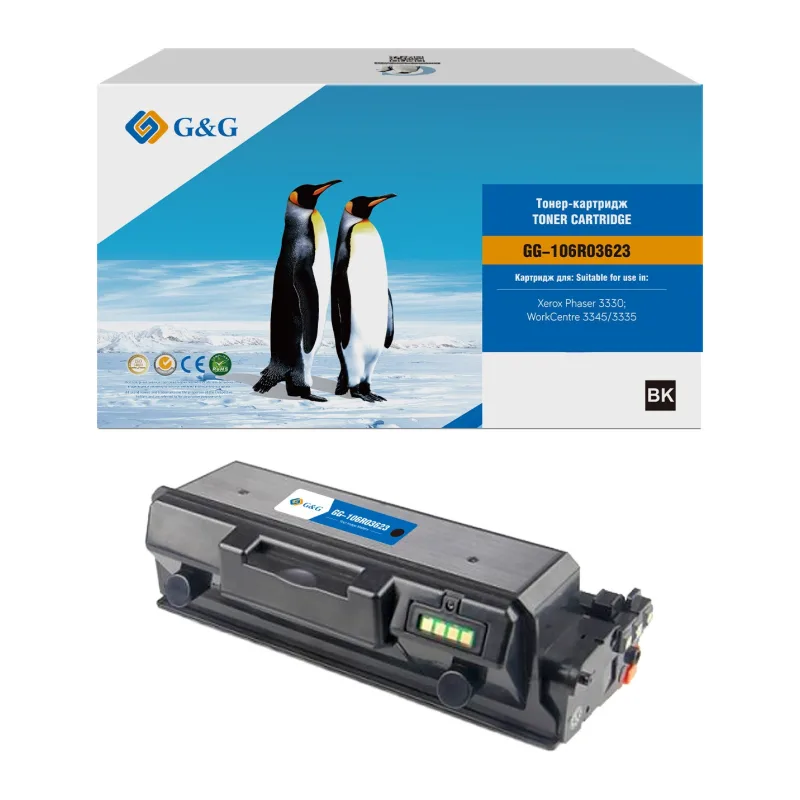 Картридж G&G GG-106R03623 черный