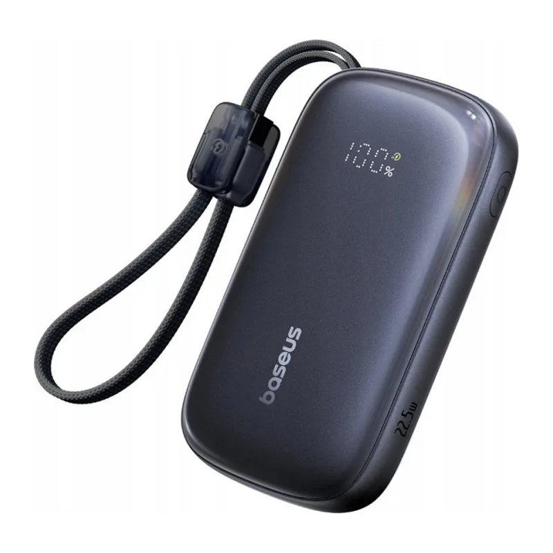 Портативное зарядное устройство Baseus EnerFill FC21 Qpow 3 Ultra PPFLS-1022 Cosmic Black (E0027L00)