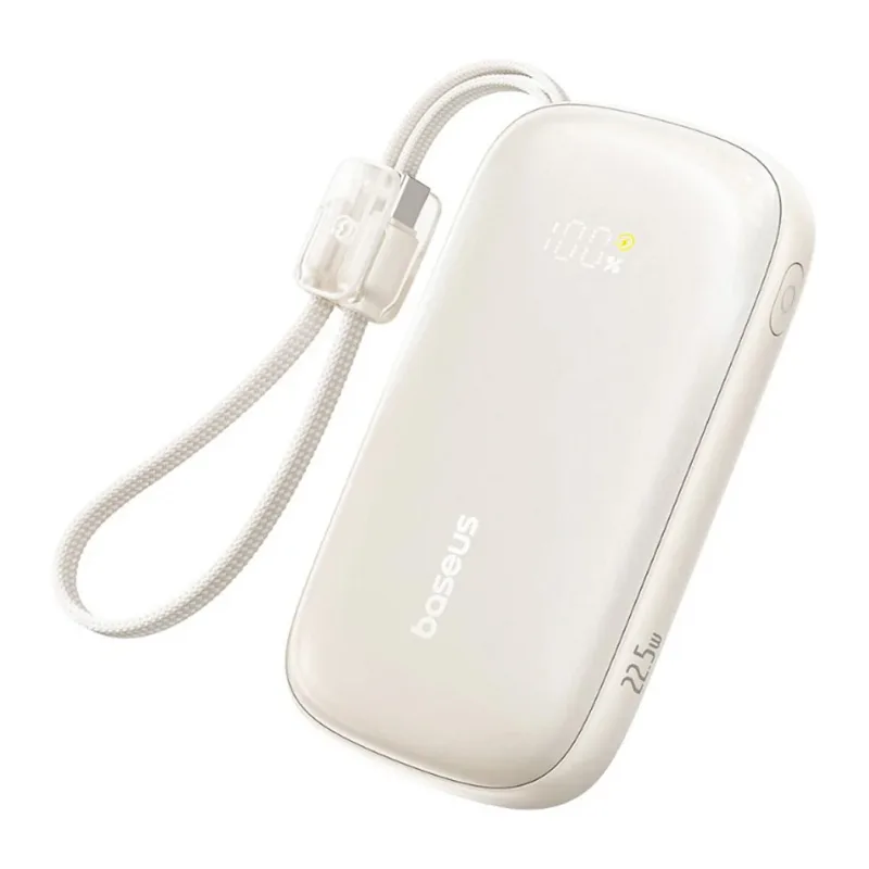 Портативное зарядное устройство Baseus EnerFill FC21 Qpow 3 Ultra PPFLS-2022 Natural Titanium (E0027M01)