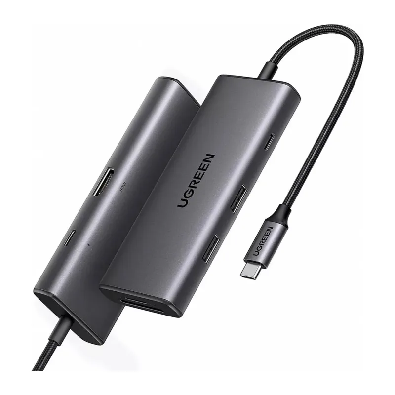 Док-станция Ugreen CM498 Space Gray (15531)