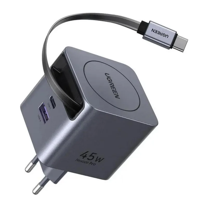 Сетевое зарядное устройство Ugreen X614 Space Gray (65822)