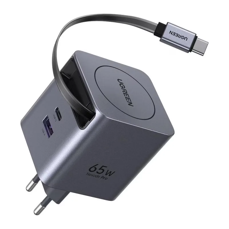 Сетевое зарядное устройство Ugreen X615 Space Gray (65825)