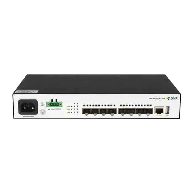 Коммутатор SNR SNR-S5210X-8F-UPS