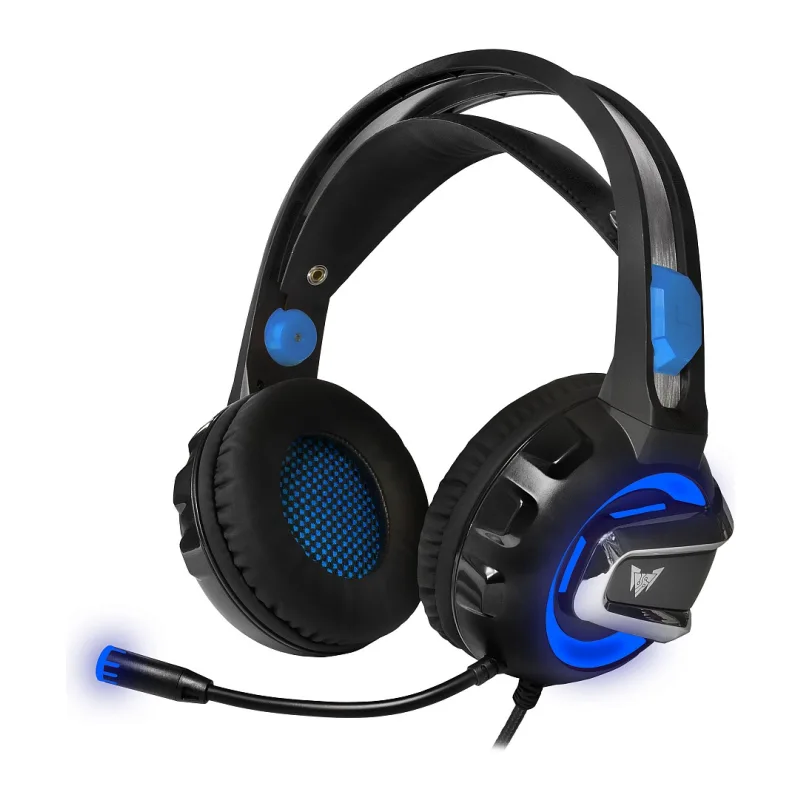 Наушники CrownMicro CMGH-3001 Black/Blue