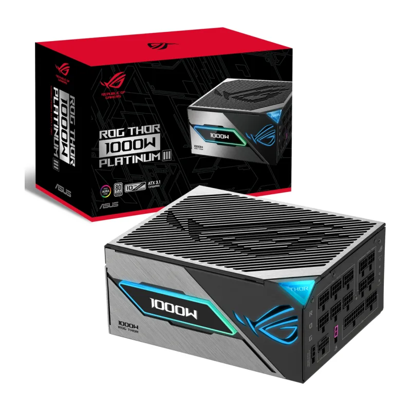 Блок питания Asus ROG-THOR-1000P3-Gaming 1000W (90YE00V3-B0NA00)