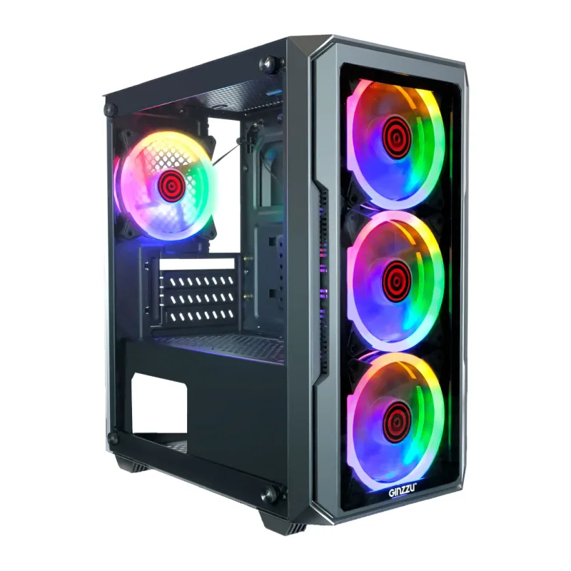 Корпус Ginzzu CL690 без БП Black