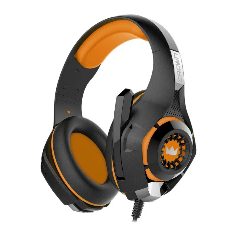 Наушники CrownMicro CMGH-102T Black/Orange