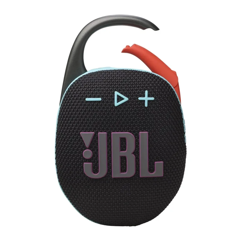 Портативная колонка JBL Clip 5 черный/оранжевый