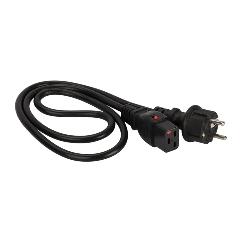 Шнур питания Lanmaster LAN-PP19L/SH-3.0-BK черный