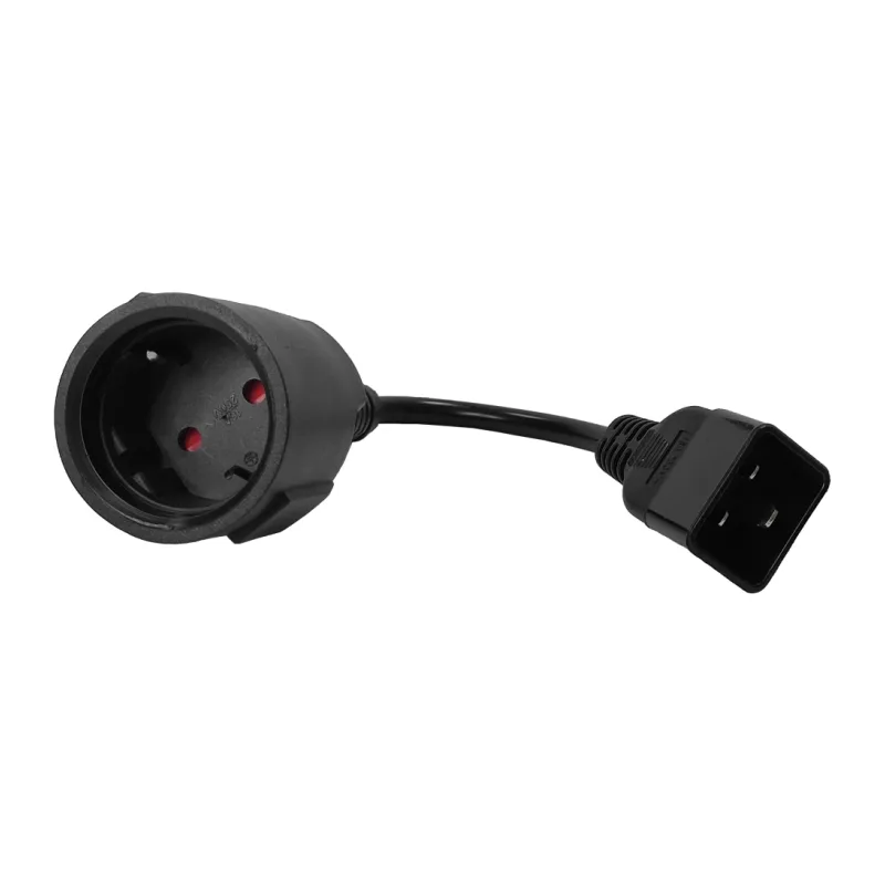 Шнур питания Lanmaster LAN-PPS/20-0.2-BK черынй