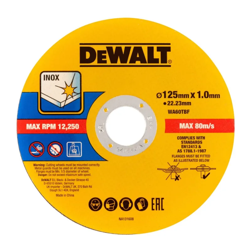 Диск отрезной DeWalt DT20540-QZ