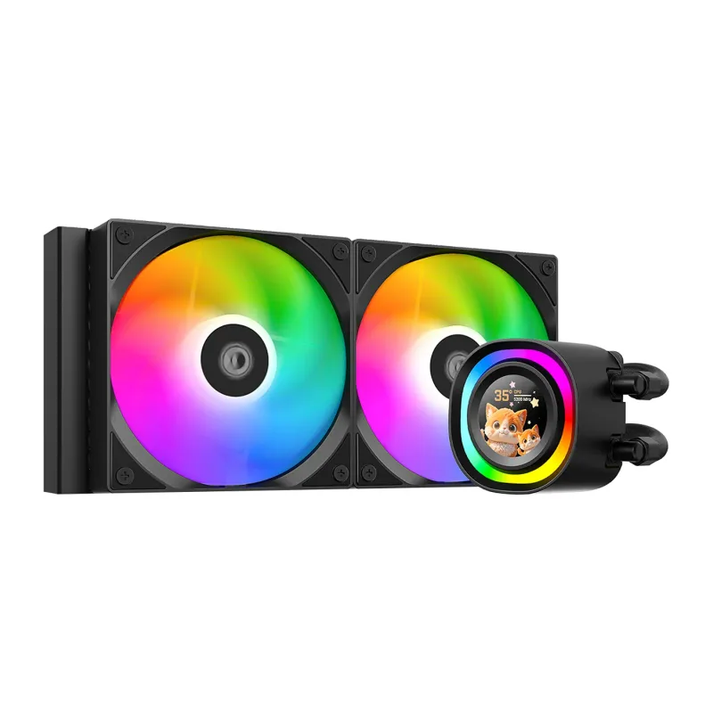 Система жидкостного охлаждения для процессора ID-Cooling FX240 LCD Black