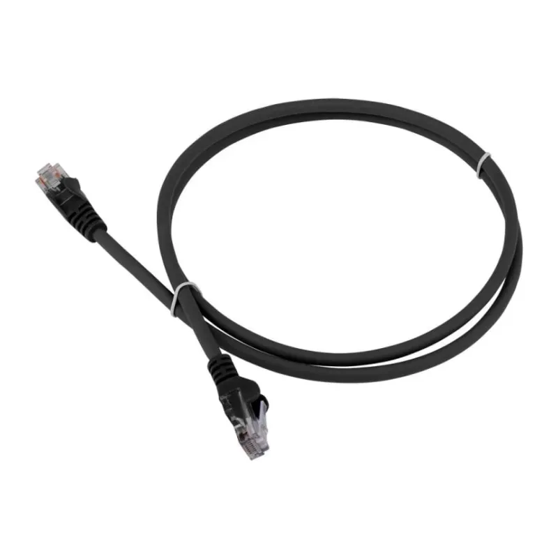 Патч-корд Lanmaster LAN-PC45/U6-5.0-BK черный