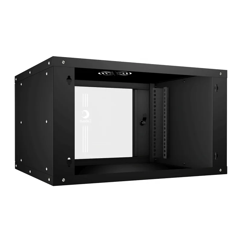 Шкаф телекоммуникационный Cabeus WSC-05D-6U55/45-BK черный