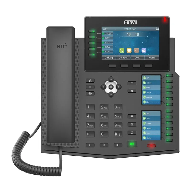 IP-телефон Fanvil X6U V2 черный