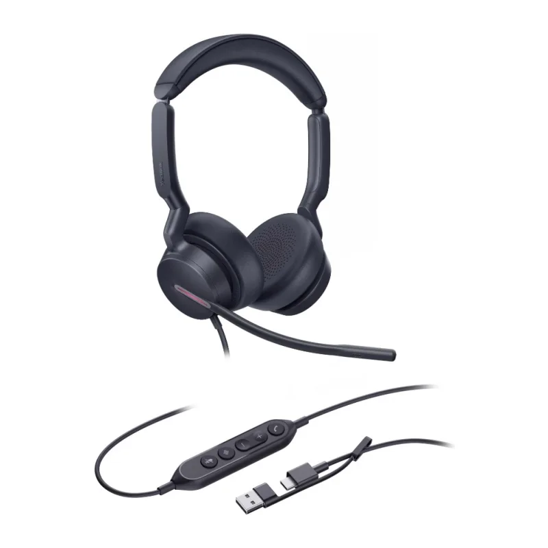 Гарнитура Yealink UH46 Dual UC USB-C/A черный