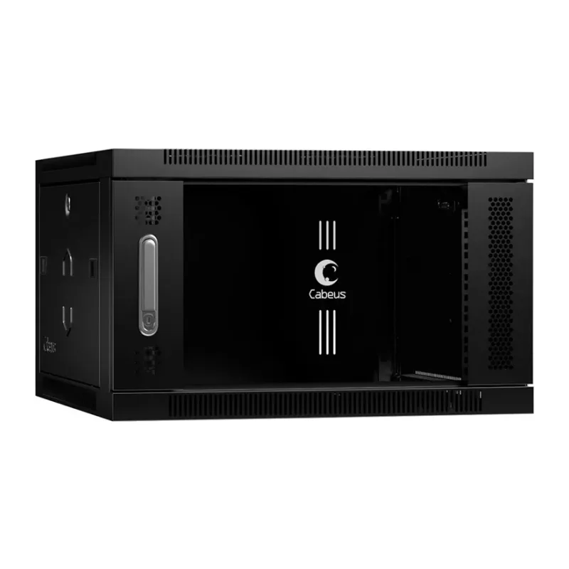 Шкаф телекоммуникационный Cabeus SH-05F-6U60/45-BK черный