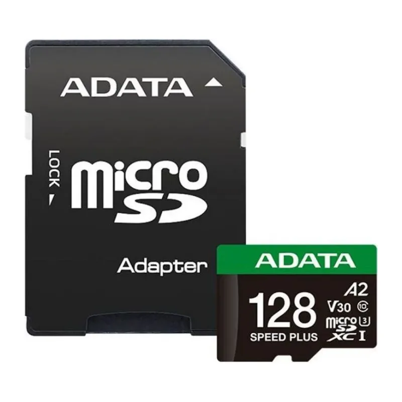 Карта памяти A-Data Speed Plus microSDXC 128GB (UD128GUI3V30A2SP-RA1)