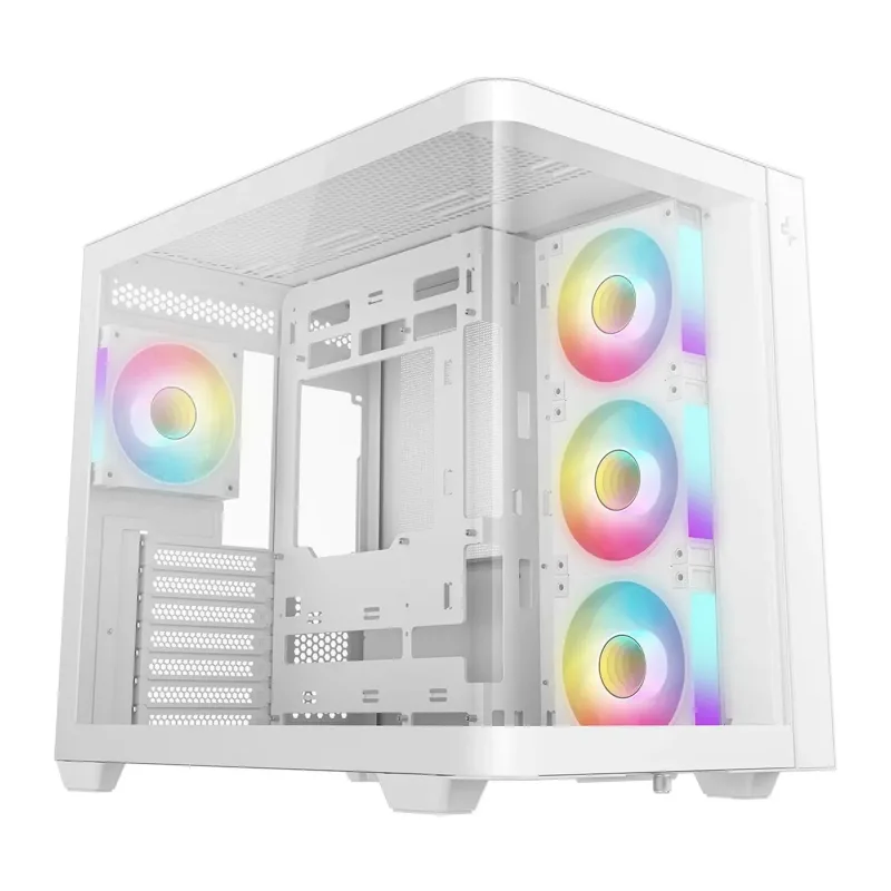 Корпус DeepCool CG530U 4F WH ATX без БП белый (R-CG530U-WHAGA4-G)