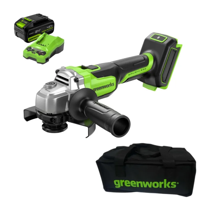 Угловая шлифмашина Greenworks AG590CUB (3201007CUB)