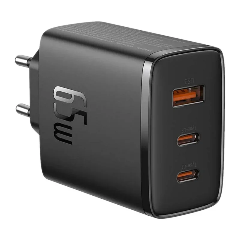 Сетевое зарядное устройство Baseus CCXFK65CE Cluster Black (P10152301113-00)