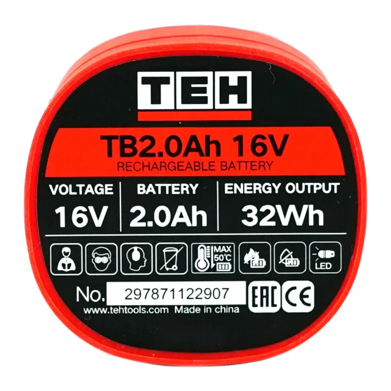 Аккумулятор для инструмента TEH TB2.0Ah 16V