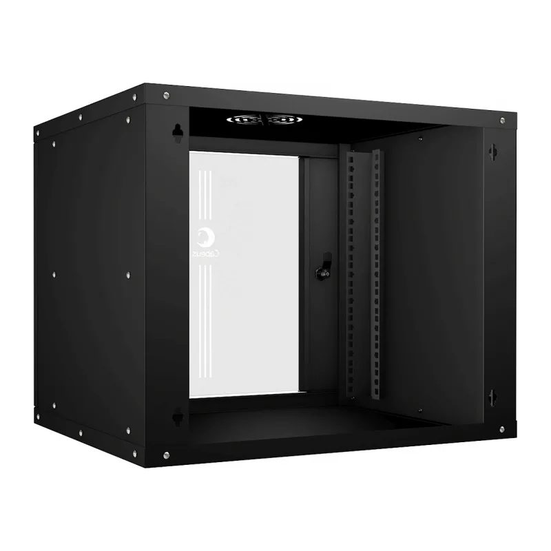 Шкаф телекоммуникационный Cabeus WSC-05D-9U55/45-BK черный