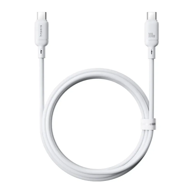 Кабель Baseus CB000114 Silky 1м Moon White (P10377704213-00)