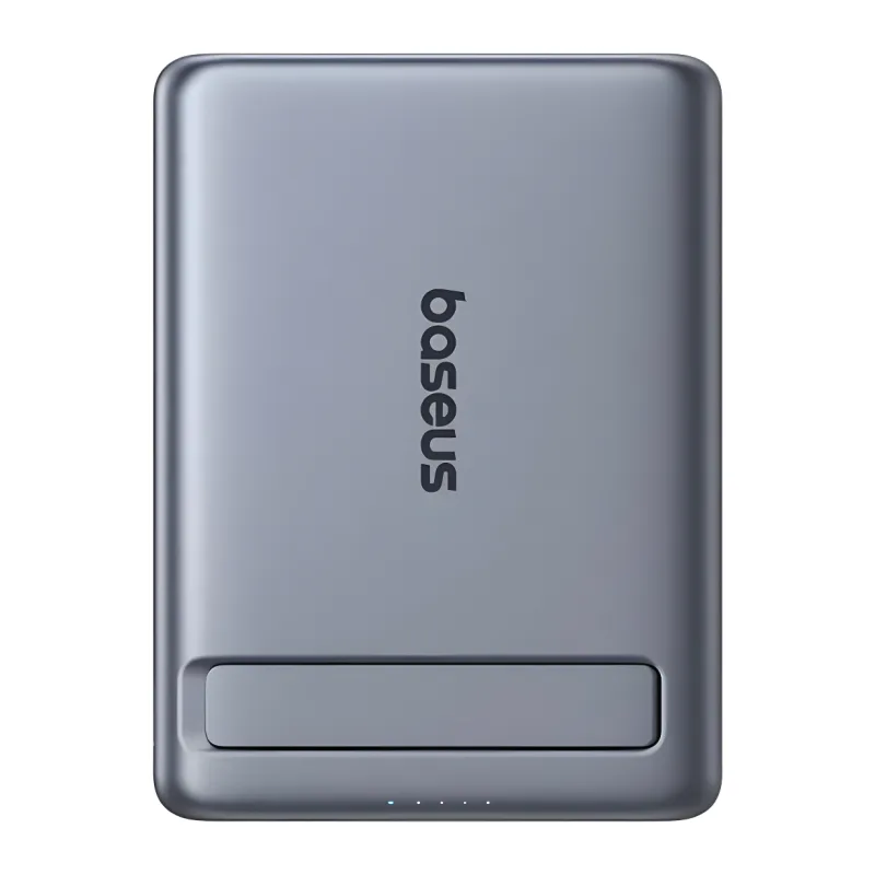 Портативное зарядное устройство Baseus PicoGo AM31 Qi2 Ultra-Mini Magnetic PPKPC-0520S Space Grey (P1007680B813-00)