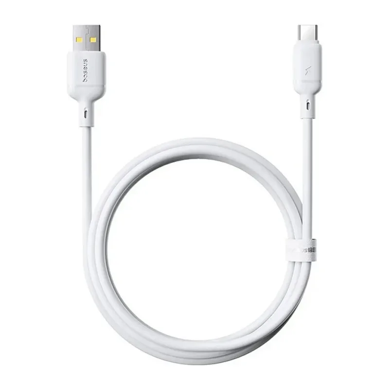 Кабель Baseus CB000176 Silky 1м Moon White (P10377703213-02)
