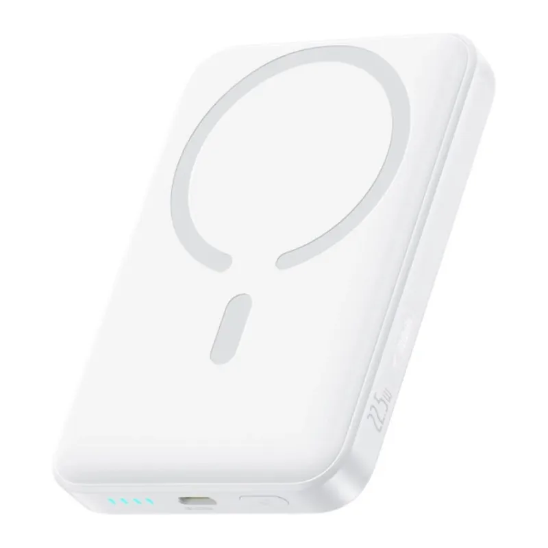 Портативное зарядное устройство Baseus EnerFill FM11 Ultra-Mini Magnetic PPFM11-1022 Moon White (P1008210E213-00)