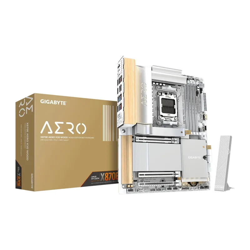 Материнская плата GigaByte X870E Aero X3D Wood rev. 1.0