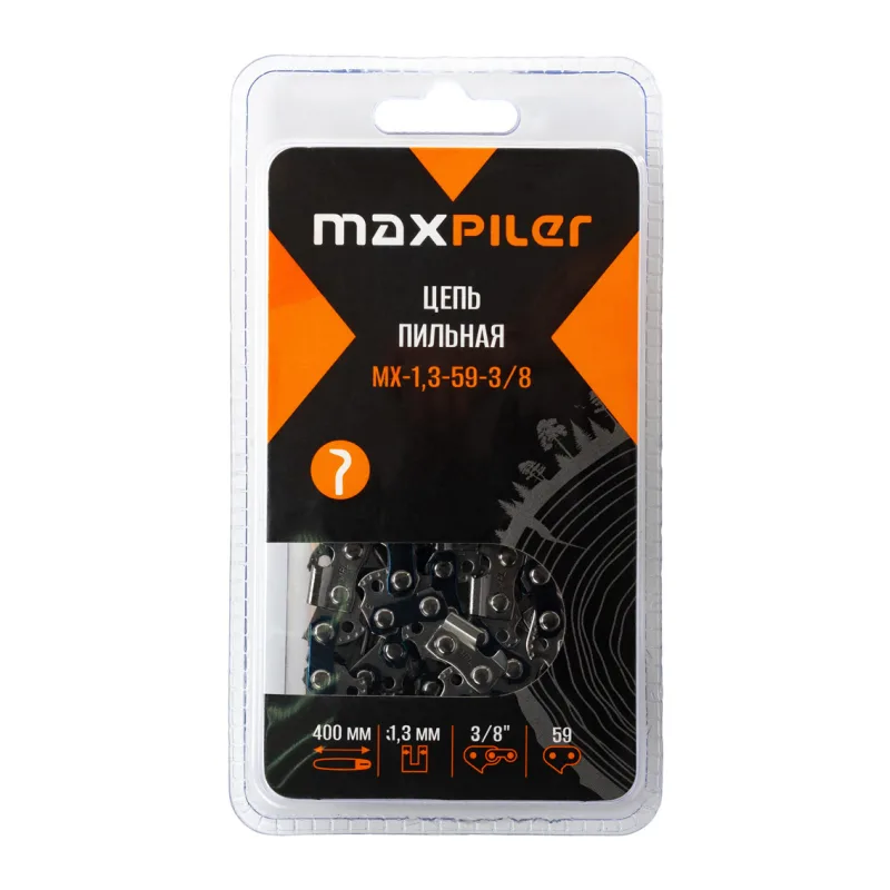 Цепь для пилы MaxPiler MX-1,3-59-3/8