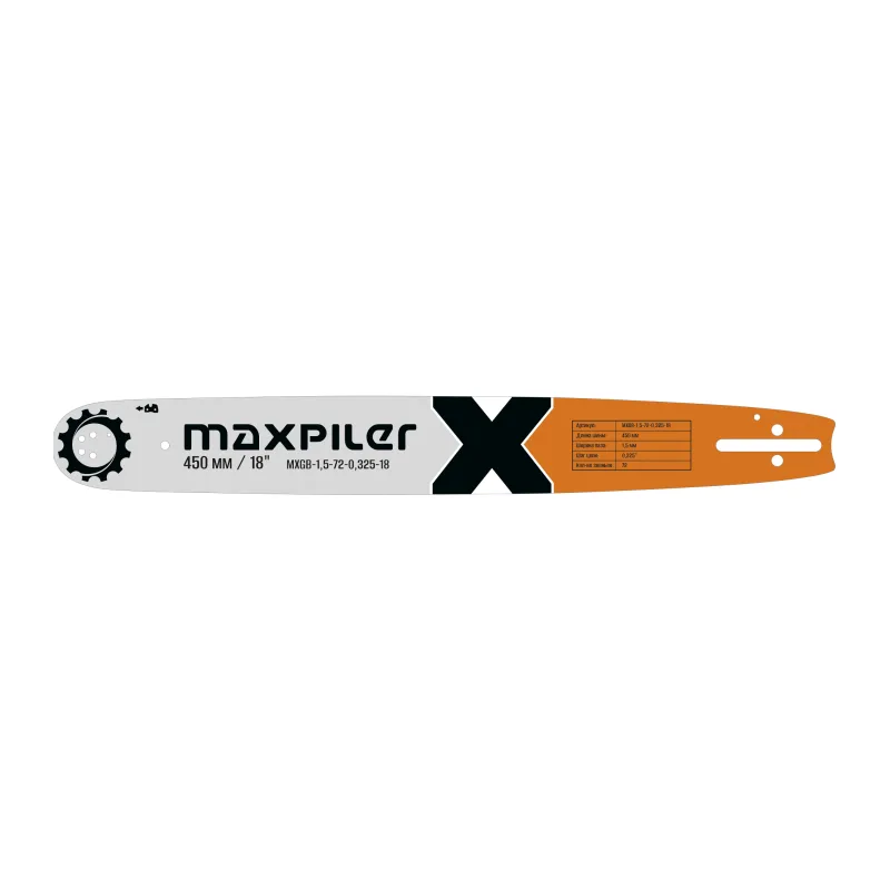 Шина для пилы MaxPiler MXGB-1,5-72-0,325-18