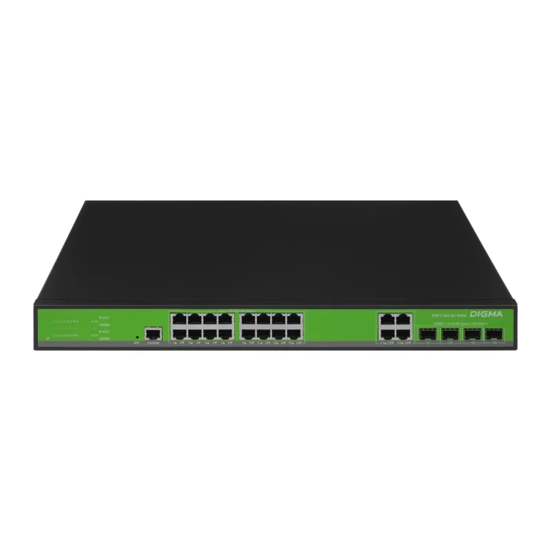 Коммутатор Digma DSP716G-4C-R300