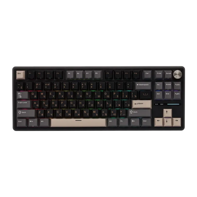 Клавиатура Royal Kludge RK R87 Pro Cream switch/Phantom