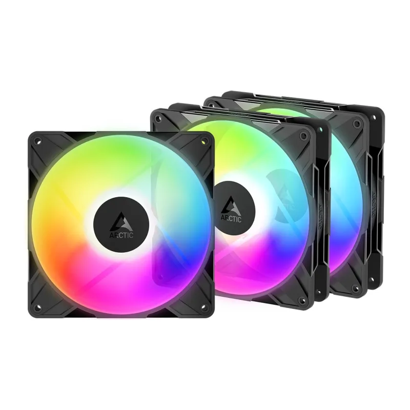 Вентилятор для корпуса Arctic P14 Pro Reverse A-RGB 3шт (ACFAN00327A)