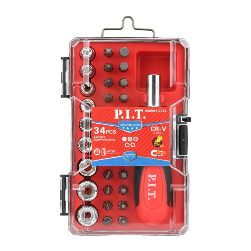 Набор бит P.I.T. HSDR04-0034 34 предмета