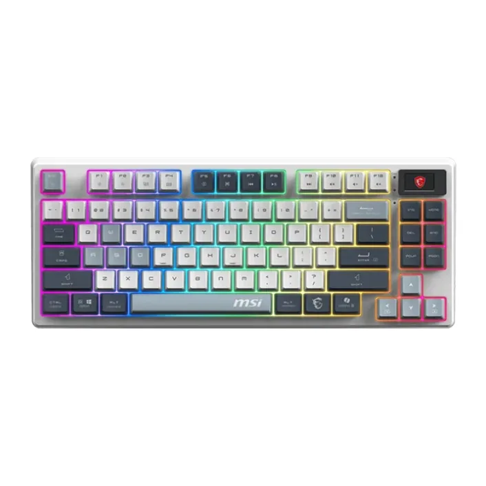 Клавиатура MSI GK600 белый/синий (S11-43RUP01-HH9)