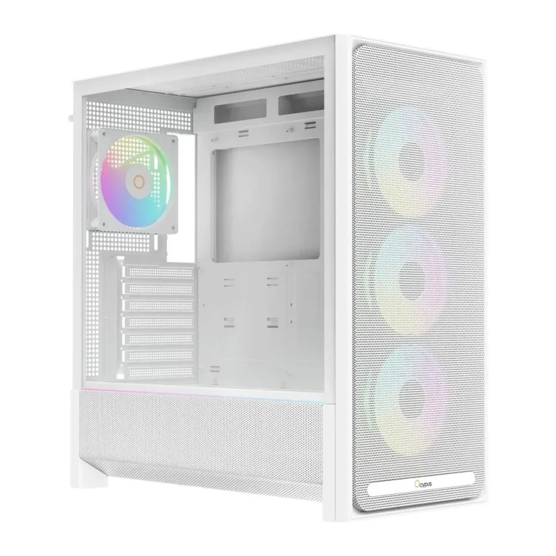 Корпус Ocypus Delta C70 WH ARGB без БП белый (Delta-C70-WHG400XX-GL)