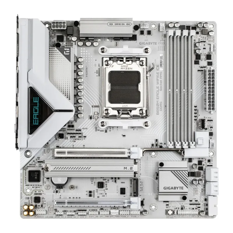 Материнская плата Gigabyte B850M Eagle WIFI6E Ice (rev. 1.1)
