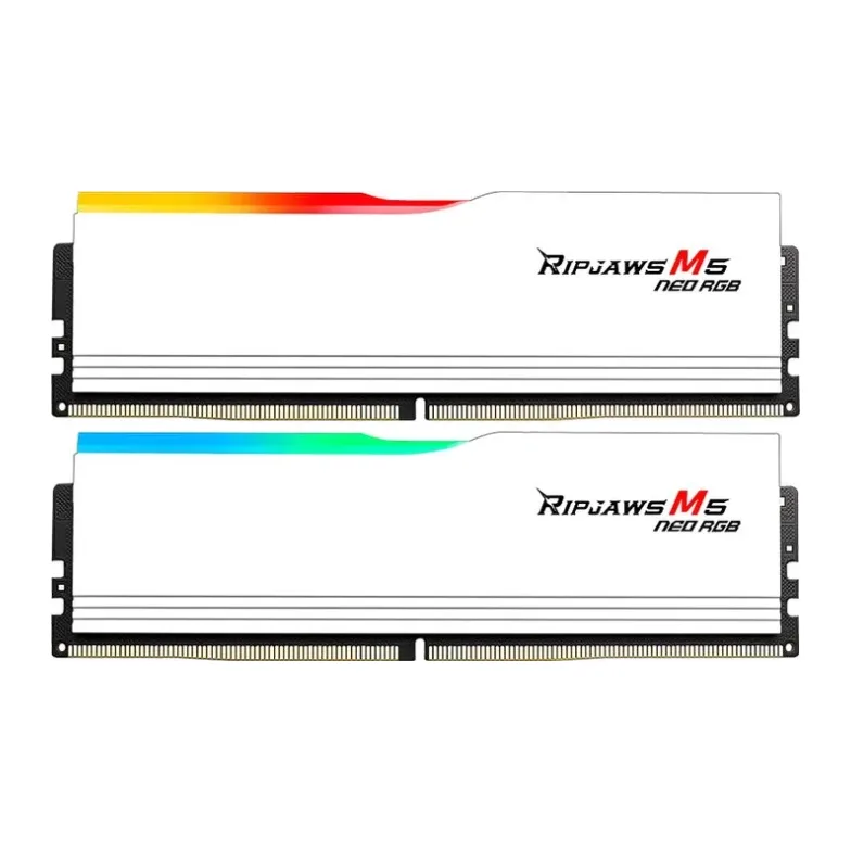Оперативная память G.Skill Ripjaws M5 Neo RGB 32GB DDR5 White (F5-6000J2836G16GX2-RM5NRW)