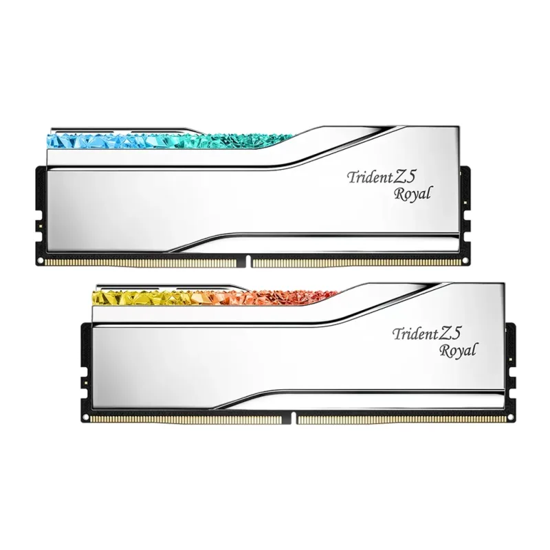 Оперативная память G.Skill Trident Z5 Royal 64Gb DDR5 Silver (F5-6800J3445G32GX2-TR5S)