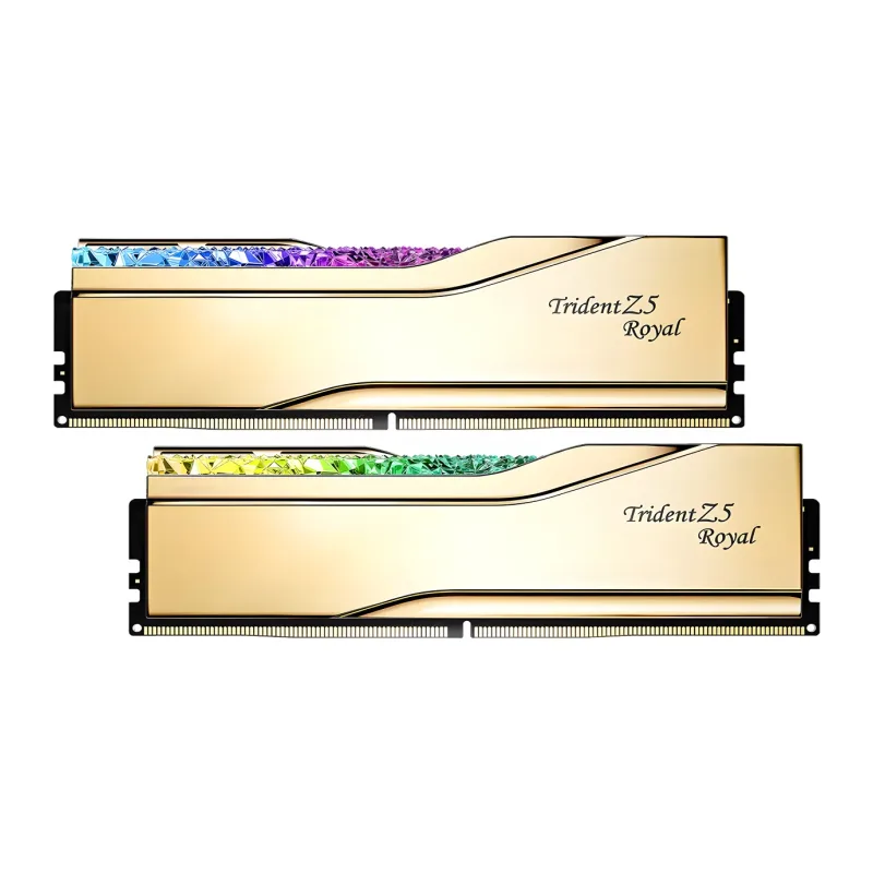 Оперативная память G.Skill Trident Z5 Royal 32Gb DDR5 Gold (F5-6000J2836G16GX2-TR5G)