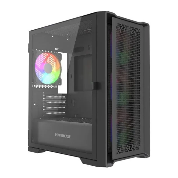 Корпус Powercase ByteFlow Micro LE без БП Black (CAMBFB-A4-LE)