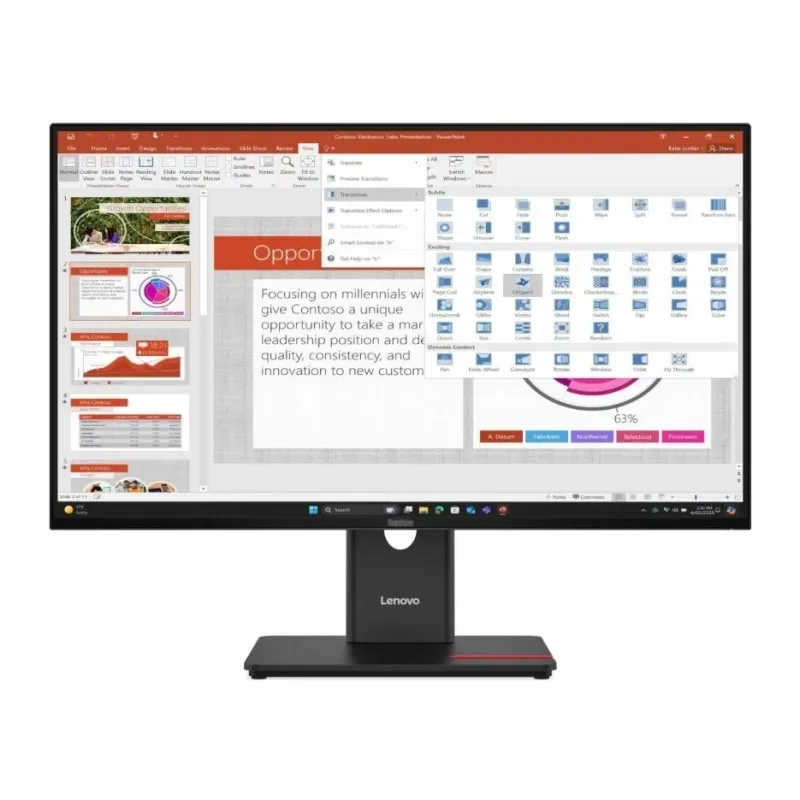 Монитор Lenovo T27Q-40 (64A6GCRNCS)