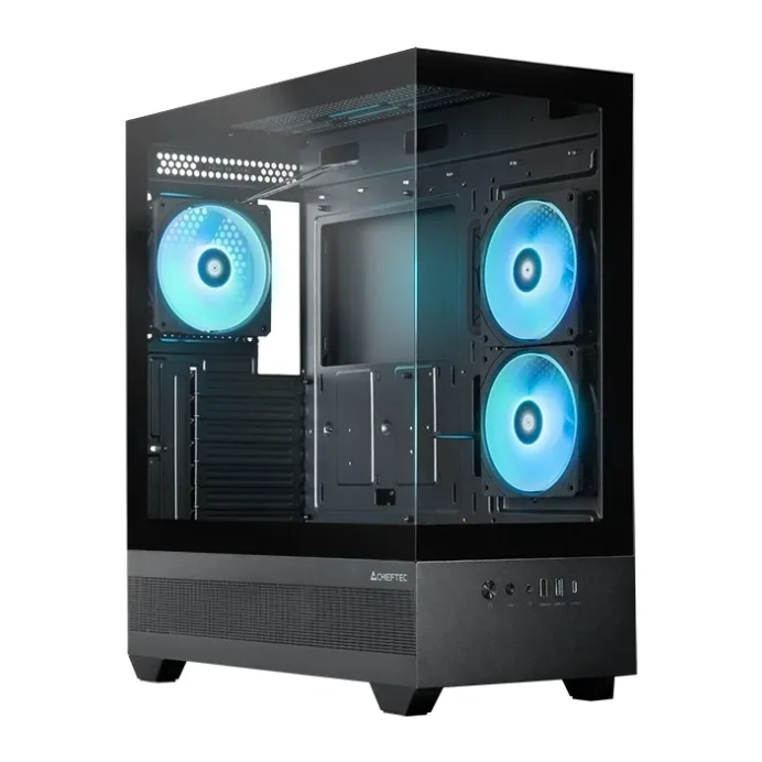 Корпус Chieftec Vista без БП черный (GT-01B-OP)