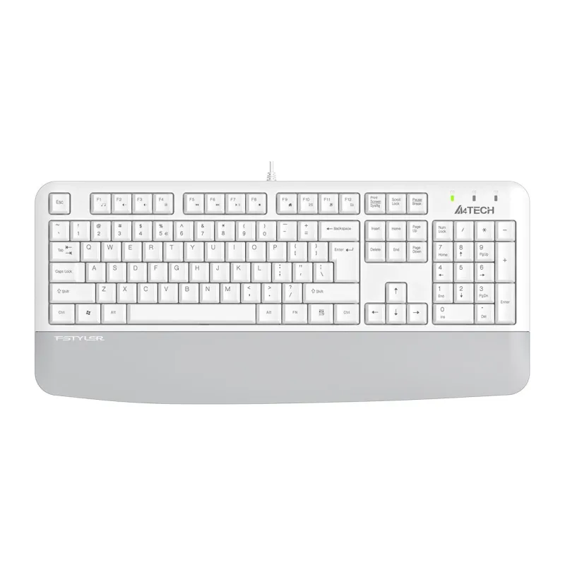 Клавиатура A4Tech Fstyler FK20 белый